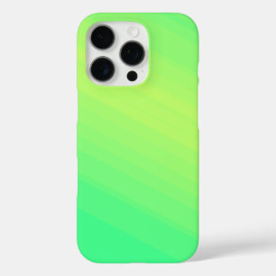 Groen ombre-ontwerp iPhone 16 pro hoesje