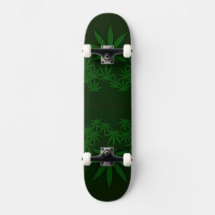 Groen Onkruid Skateboard
