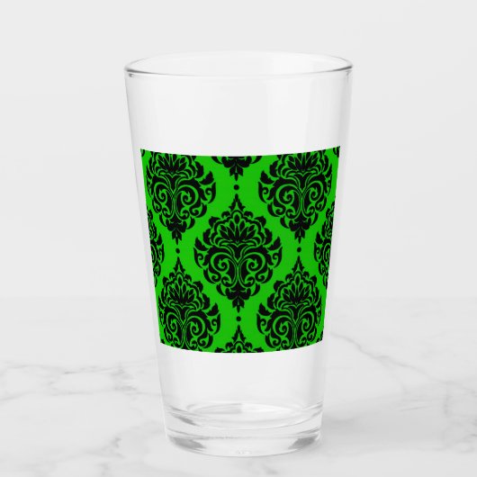 Groen ontwerp glas (Voorkant)