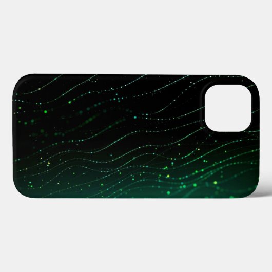 Groen ontwerp Hoesje-Mate iPhone Case (Achterkant (horizontaal))