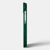 Groen ontwerp Hoesje-Mate iPhone Case (Achterkant / Links)