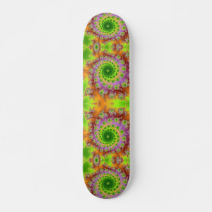 Groen oogfractal Skateboard