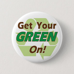 Groen op ronde button 5,7 cm