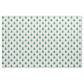 Groen op White Strike Eagle Fighter Jet Pattern Stof (Fat Quarter)