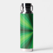 Groen optische illusie waterfles (Voorkant)