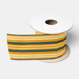 Groen Oranje en Goud Lint