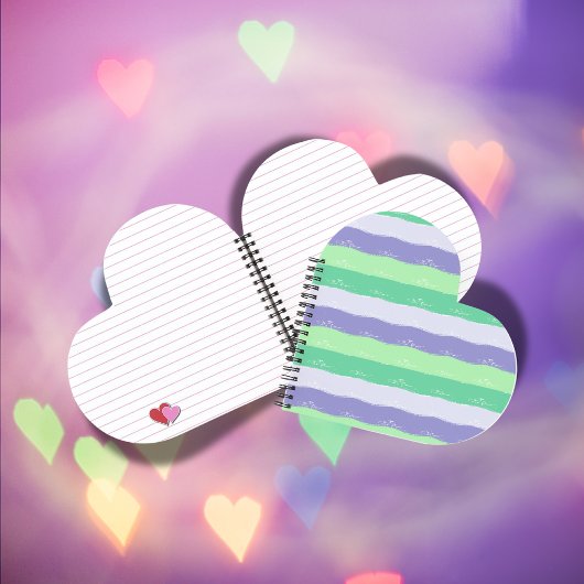 Groen, Paars, Grijs - Borstelstreken | Notitieboek