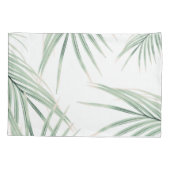 Groen palm laat dromen #3 #tropical #decor #art kussensloop (Achterkant)