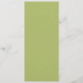 GROEN PALM LEAF WATERVERF FOLIAGE GOLD MENU (Achterkant)
