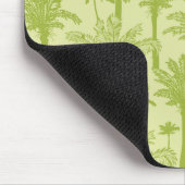 Groen palm Trees Pattern Muismat (Hoek)