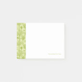 Groen palm Trees Pattern Post-it® Notes (Voorkant)