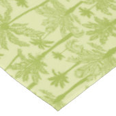 Groen palm Trees Pattern Tafelkleed (Gekanteld)