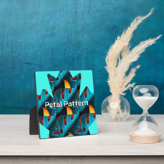 groen palmbladpatroon fotoplaat (Insitu)