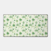 Groen palmstructuurpatroon bureaumat (Voorkant)