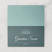 Groen Pascha (Buitenkant ongevouwen)