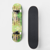 Groen patchstripe skateboard (Voorkant)