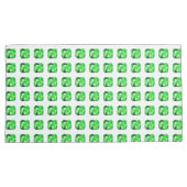 Groen patroon kussensloop (Voorkant-Rechts)