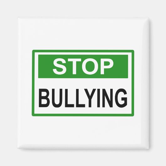 Groen pendelteken stoppen magneet (Voorkant)