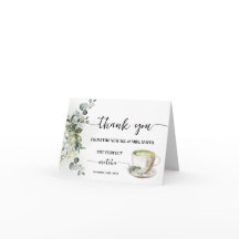 Groen Perfect Matcha Bedankkaartje Vouwkaart