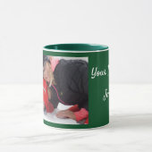 Groen personaliseer de Mok van de Coffee van het M (Midden)