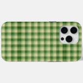 Groen Plaid Saint Patrick's dag Case-Mate iPhone Case (Achterkant (horizontaal))