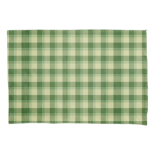 Groen Plaid Saint Patrick's dag Kussensloop (Voorkant)