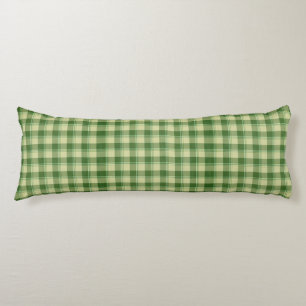 Groen Plaid Saint Patrick's dag Lichaamskussen