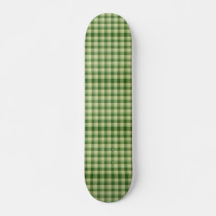 Groen Plaid Saint Patrick's dag Skateboard