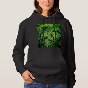 Groen plant hoodie
