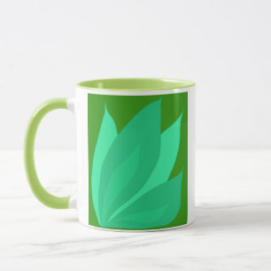 Groen Plant Mok