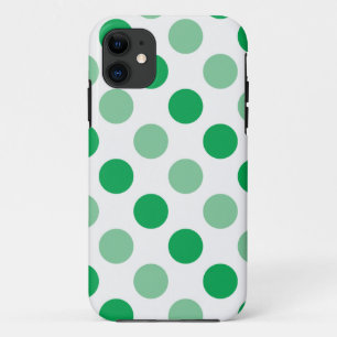 Groen pokkenpatroon iPhone 11 hoesje