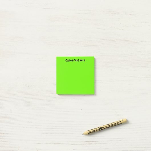 Groen Post-it® Notes (Op bureau)