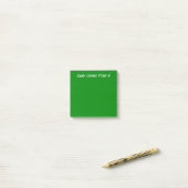 Groen Post-it® Notes (Op bureau)