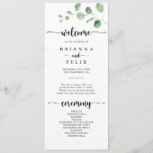 Groen programma Eucalyptus Weddenschap (Voorkant)