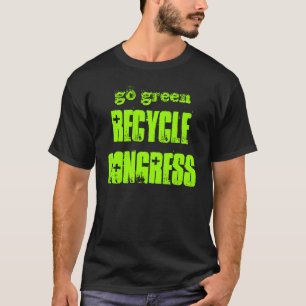 groen, RECYCLEN CONGRESS T-shirt