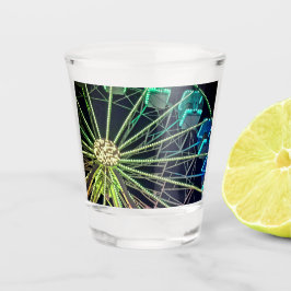 Groen reuzenrad shot glas