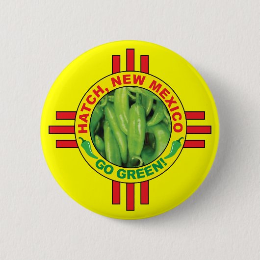 Groen! Ronde Button 5,7 Cm (Voorkant)