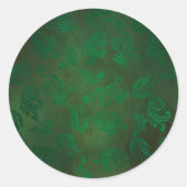 Groen Ronde Sticker (Voorkant)