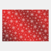 groen, rood, goud, kerstpapier, winter+patte, meer inpakpapier vel (Voorkant 2)