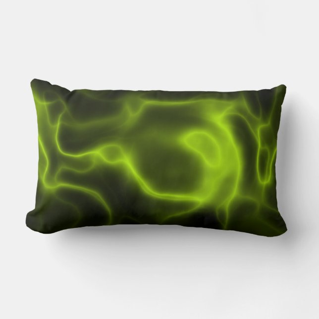 Groen rookeffect kussen (Voorkant)