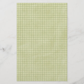 Groen roosterpapier voor olie briefpapier