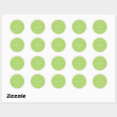 Groen & Roze All Purpose Label (Vel)