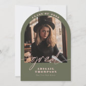 Groen & Roze Boog Foto Script Afstudeerproject Kaart (Voorkant)