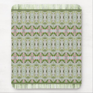 Groen Roze en Patroon Rug Style Muismat