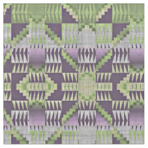 Groen roze lavender Violet Paars Rode Etnische Kij Stof