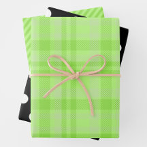 Groen ruitpatroon, zwart & wit