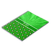 Groen Satin & Ivy My Secrets Personalized Journal Notitieboek (Linkerzijde)