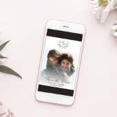 Groen Save the Date Wedding Classic Foto