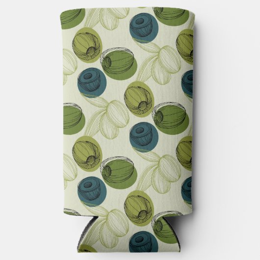 Groen schetsentrekpatroon keuken (Voorkant)