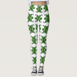 Groen schildpad leggings